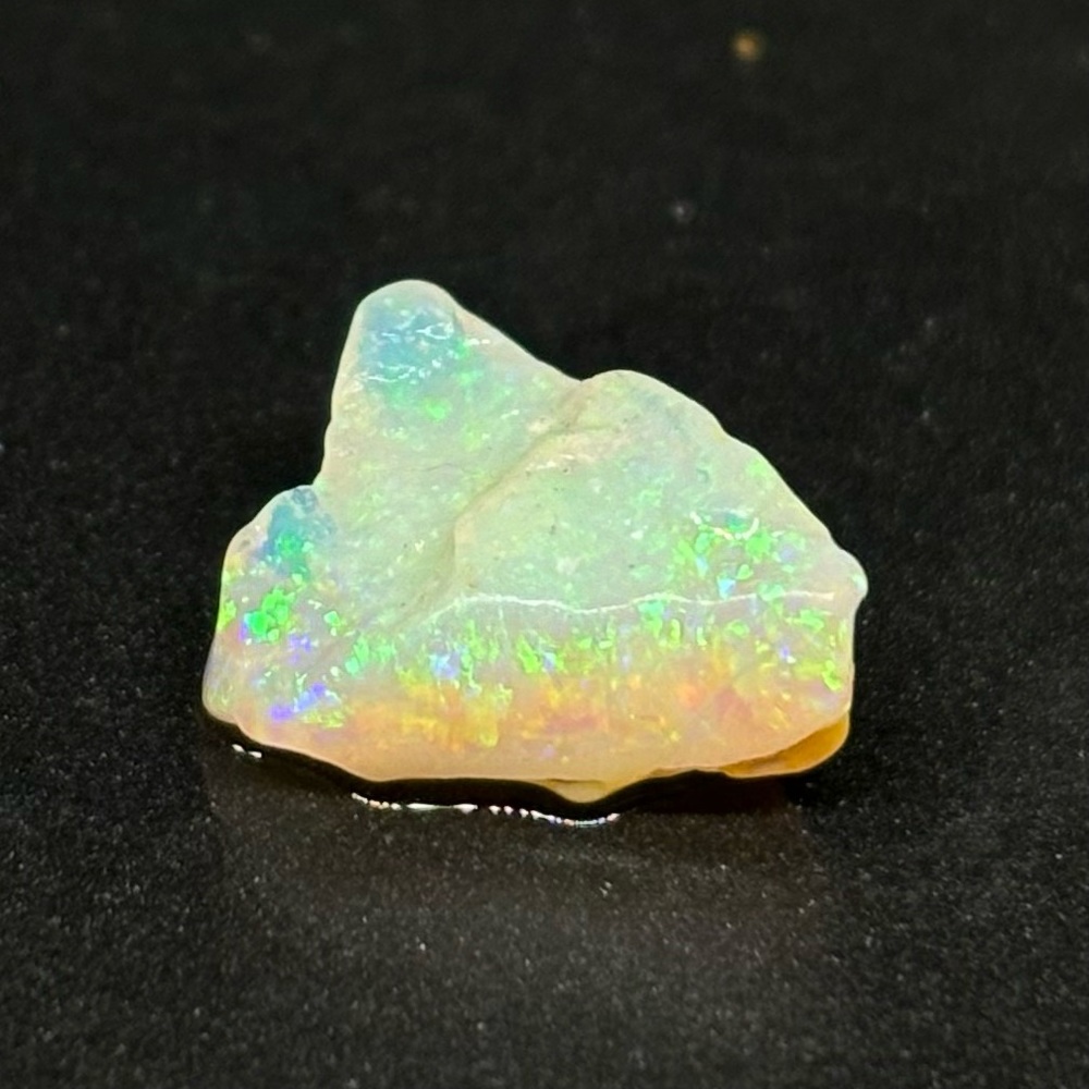 Single Piece Color Filled Australian Coober Pedy Rough Opal